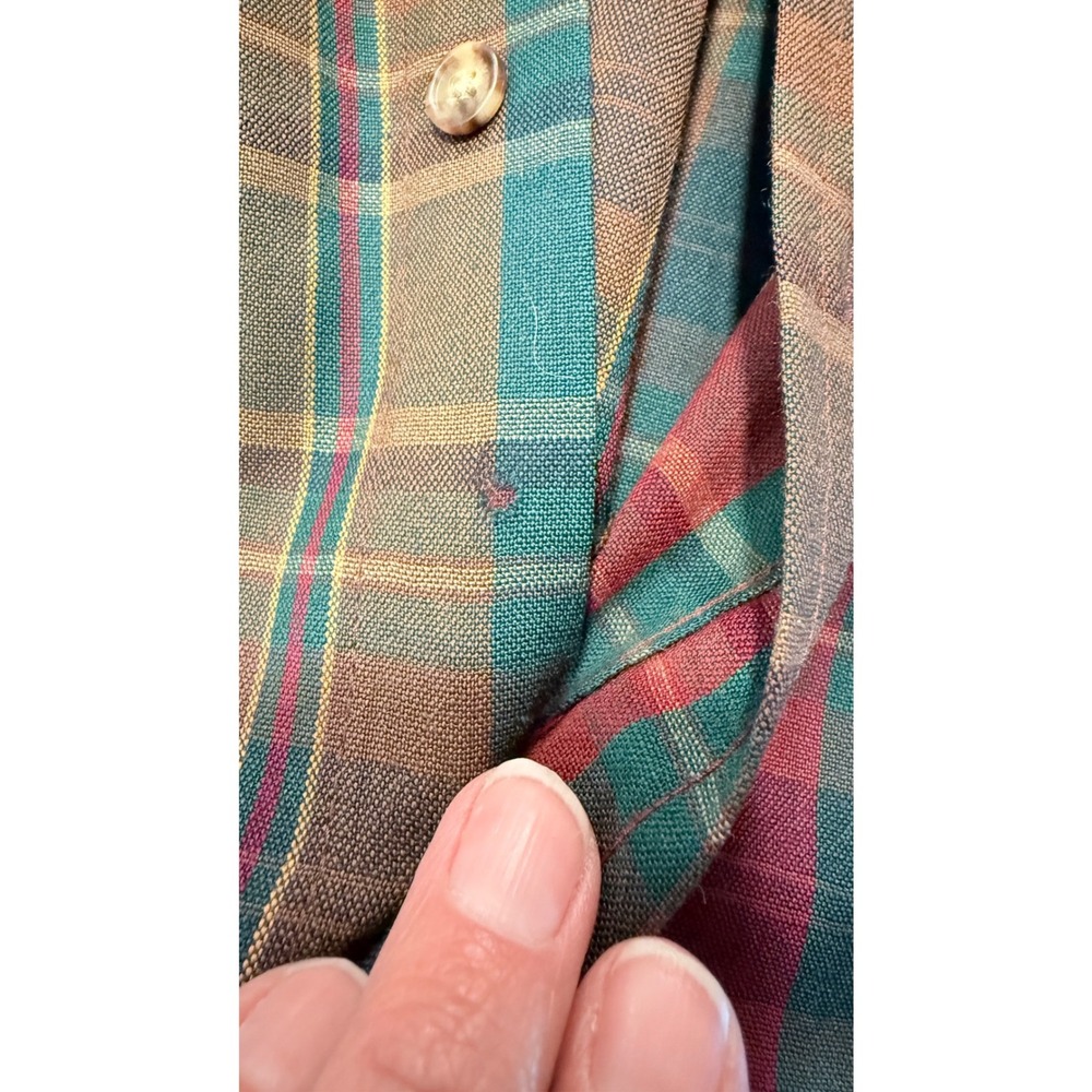 Pendleton Sir Pendleton Plaid Button Down Shirt 1… - image 7